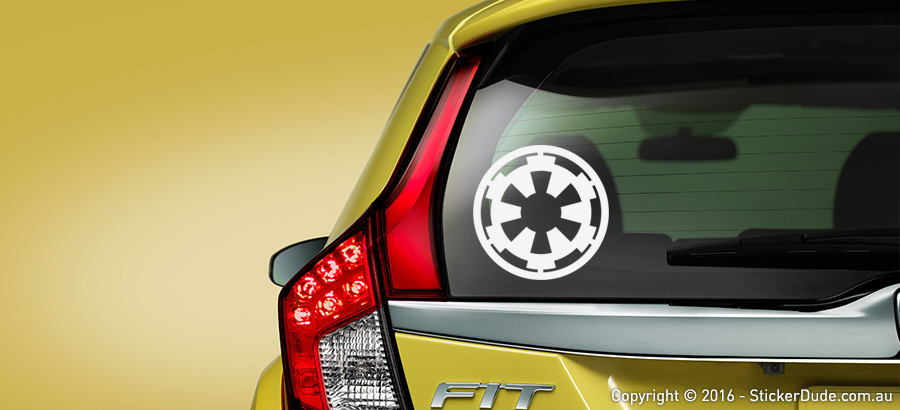 Galactic Empire - Star Wars Sticker | Worldwide Post | Range Of Sticker Colours