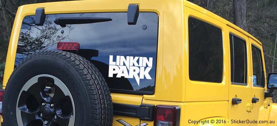 Linkin Park Sticker | Worldwide Post | Range Of Sticker Colours