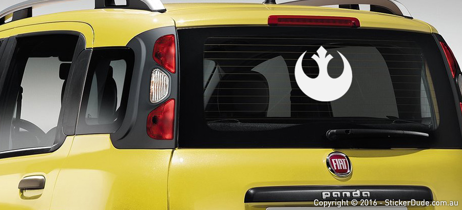 Rebel Alliance - Star Wars Sticker | Worldwide Post | Range Of Sticker Colours