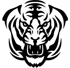 Tiger Head : Tribal
