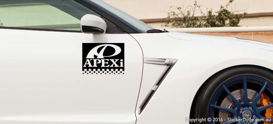 Apex Sticker | Worldwide Post | Range Of Sticker Colours