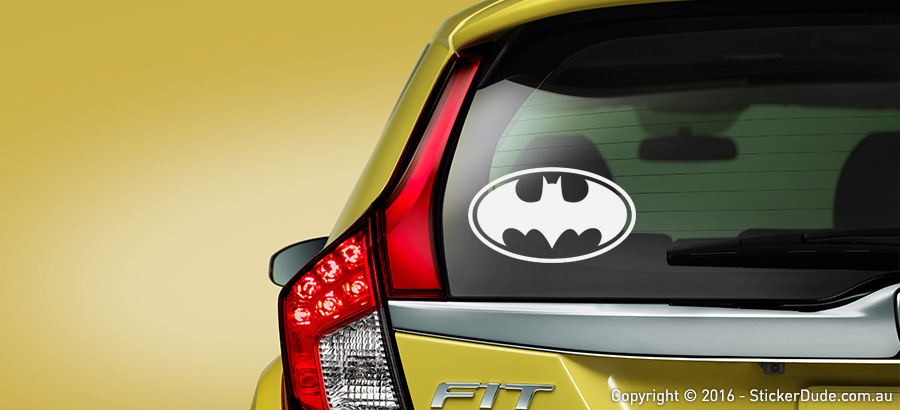 Batman V3 Sticker | Worldwide Post | Range Of Sticker Colours