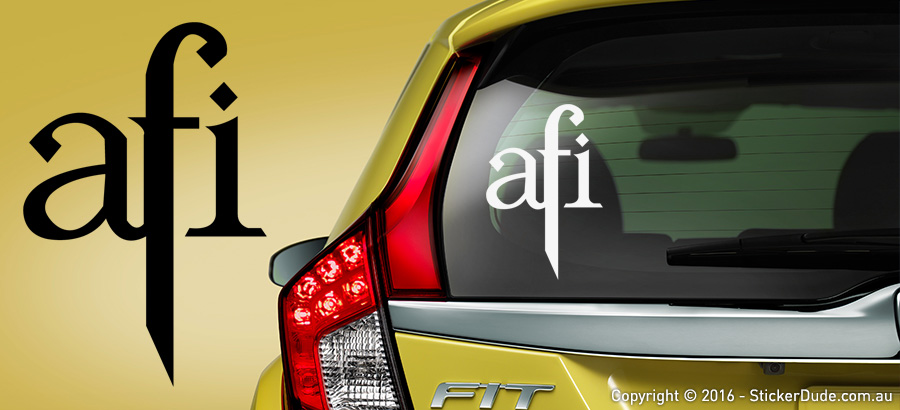 Afi Sticker | Worldwide Post | Range Of Sticker Colours